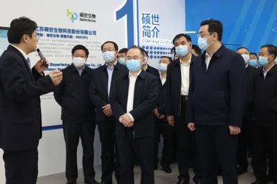 宋永祥率團赴泰州學習考察，聚焦生物科技領域招商引資與技術創新